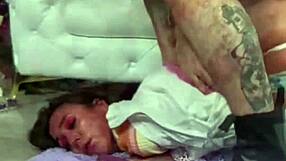 petite sasha tatcha chokes on deepthroat facefuck begging nade to wreck her tight hind pussy raw