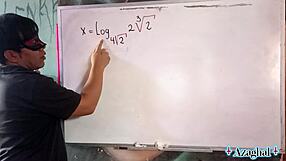 teacher's accidental logarithmic creampie in erotic algebra roleplay