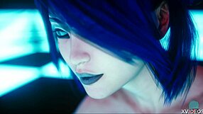 futa kleo bent over takin huge cock deep in her ass city of broken dreamers fuck scene