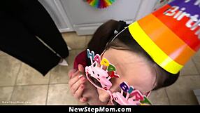 hey stepson, stepmom and stepsis got this naughty party just for you to feel better