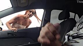 i can't stop watching my exhibitionist wife get fucked in the car