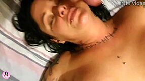 Date night with curvy brunette deepthroat blowjob doggystyle cum facial moaning wet