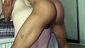 that snowbunny's first bbc anal attempt in doggystyle looks intense pt1