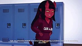 Meru the Succubus GULPS Deepthroat Blowbang Cumshots!