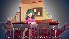 Meru the Succubus GULPS Deepthroat Blowbang Cumshots!