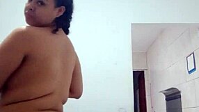 Chubby Latina Brunette Teases Fat Ass And Pussy For Camera