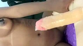 danadinha latina in lingerie shakes natural tits sexy tease
