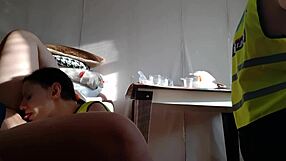 hot police lesbians lick cunts to orgasm in steamy threesome!!