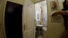 ever seen a big tits big ass brunette babe's lingerie try-on turn into hardcore casting?