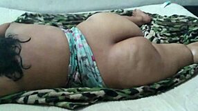 Nude Bbws Big Ass Wife Lies Down Waiting For Husbands Creamy Anal Massage Shoot