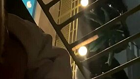 hotel balcony wife bent over big cock pounding