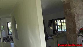 i get dominated hard as this babe in lingerie takes rough face fucking deepthroat slaps in shower