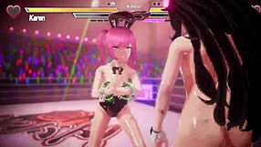 Lesbian battle fingering pussy licking masturbation bdsm action