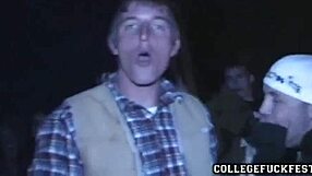 hey check out this teen coed getting her pussy pounded hard at the party