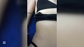 Guy warms up hot college girl's shaved pussy before pov pounding orgasm