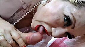 look at my whore wife aimee's big tits bounce in pov cowgirl blowjob closeups!