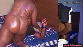 Pastor oils chubby wife for pre-church doggy pounding