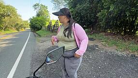 Stranger Rips Clothes, Fucks Dripping Latina Pussy in Hotel Hard