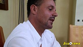 Brunette Babe Small Tits Pounded Hard Before Massive Jizz Cumshot Explosion