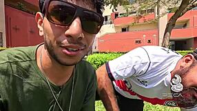 watch this desperate big ass latina shake for her tiny trainer's ride