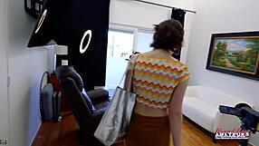 skinny coed wendy shares playful moments with her guy