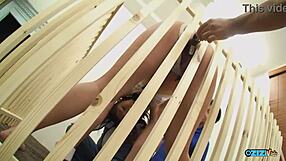 Bunny Bitch's Big Clit and Puffy Nipples Drilled Hard