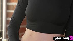 Skye Blue's Perfect Tits Bare After Office Striptease Tease?