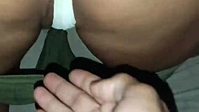 hot latina stepsis in sexy shorts craves cock quickie before roberto arrives her juicy ass begs for it