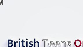 Raunchy Teenage British Student In Lingerie Swallows Interracial Cum After Deepthroat Facial Railing!