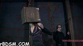 slamming rough cock deep into babe's tight wet slit