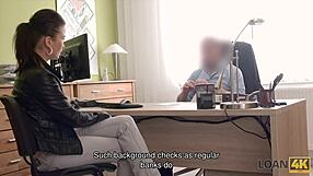 loan4k uh passionate office sex for cash beats everything for this horny teen