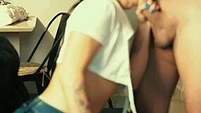 Your Cuckold Hubby Brought His Girlfriend Over So I Could Fuck Her Squirting Latina Pussy Right Here!