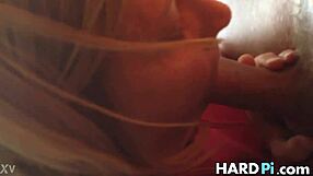 Blonde Milf Craves Thick Cock in Her Expert Sucking Lips