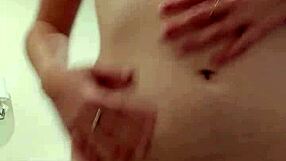 Pale barely legal 18+ teen with puffy nipples masturbates cums sweetest moans panty bank used panties