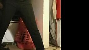 damn this short bbw milf oils her fat slut body stripping sexy on webcam...