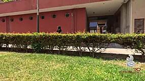 watch this desperate big ass latina shake for her tiny trainer's ride