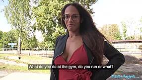 French Milf Bent Over Public Pickup Big Natural Tits Sexy Ass Ride