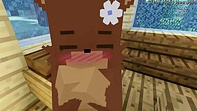 i fucked furry bia hard anal and came deep inside her ass