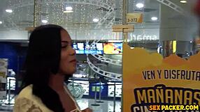 Cute Tanned Latina Brunette Gets Rough Doggystyle by Best Friend
