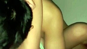 amateur asian wife gets her smooth pussy fucked wet in homemade kitchen cuckold scene