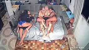 brazilian teen couple caught fucking on hidden cam