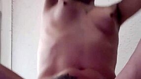 Emy Angel tenderly strokes her petite web chat pussy close-up