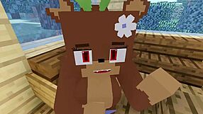 i fucked furry bia hard anal and came deep inside her ass