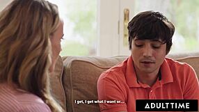 desperate milf pristine edge trades pussy chores with stepson doggystyle blowjob deal