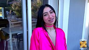 Didi Craves Double Cock Assault in Her Brunette Holes