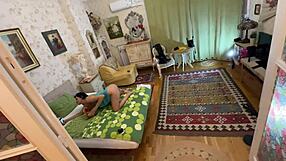 ever seen a big tits big ass brunette babe's lingerie try-on turn into hardcore casting?