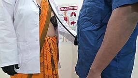 Sexy Bangladeshi Doctor Delivers Steamy Handjob to Eager Patient in Hospital