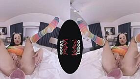 after taboo rain the rainbow glows in virtual fun