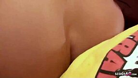german stepsister fucked hard by brother-in-law before wedding in stockings