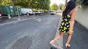 i sneak under the club desk for my first waitress gig tonight